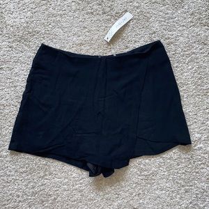 NWTs Black skort from VICI collection, brand is She+Sky